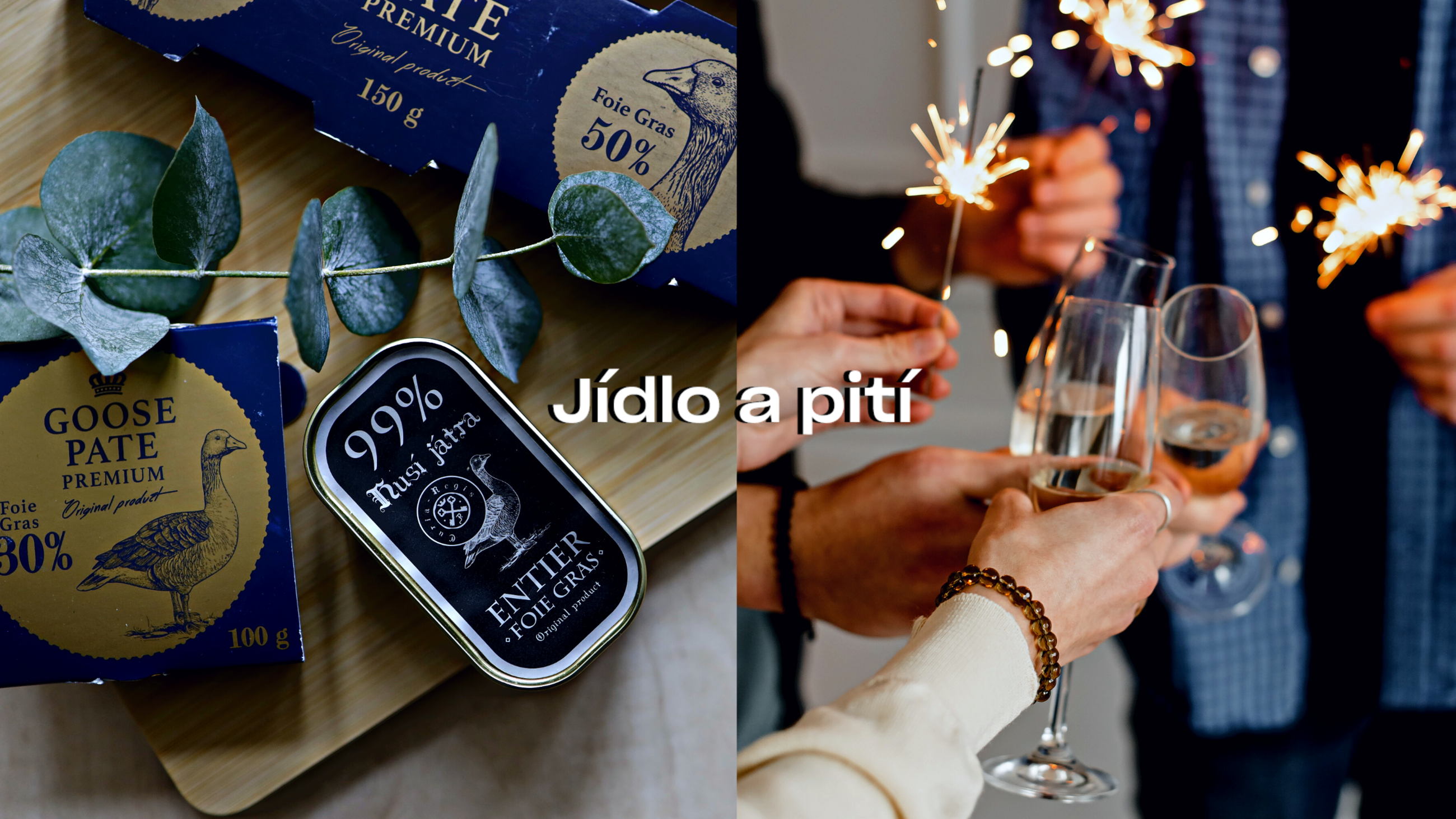 Jídlo jako vánoční dárek originálně