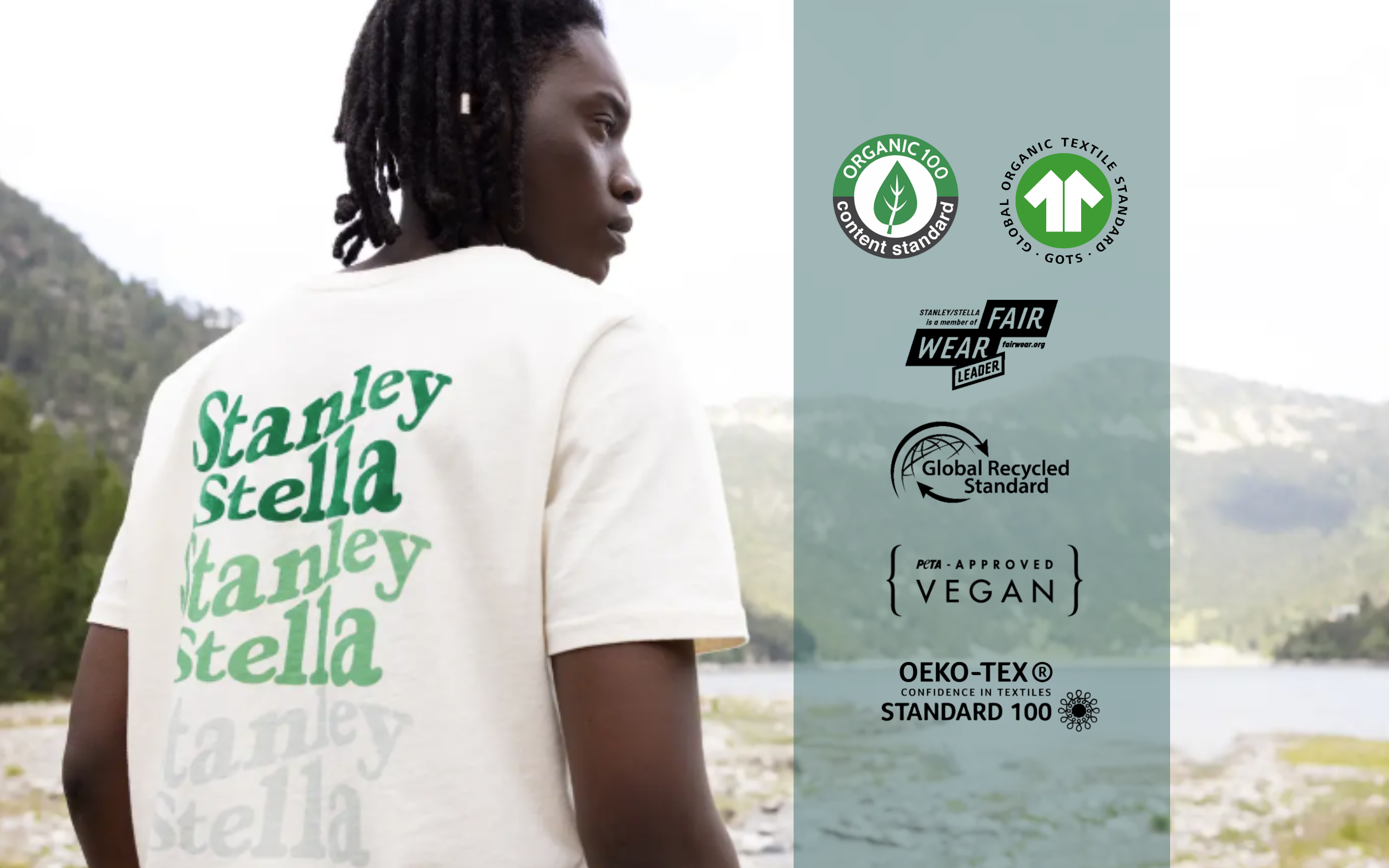 O Stanley/Stella: #2 Udržitelnost a certifikace firemního textilu