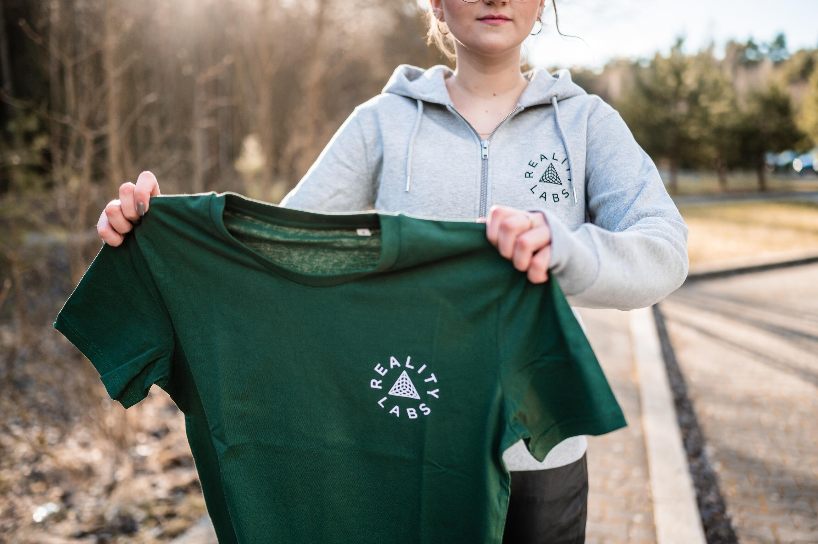 Meta firemní textil