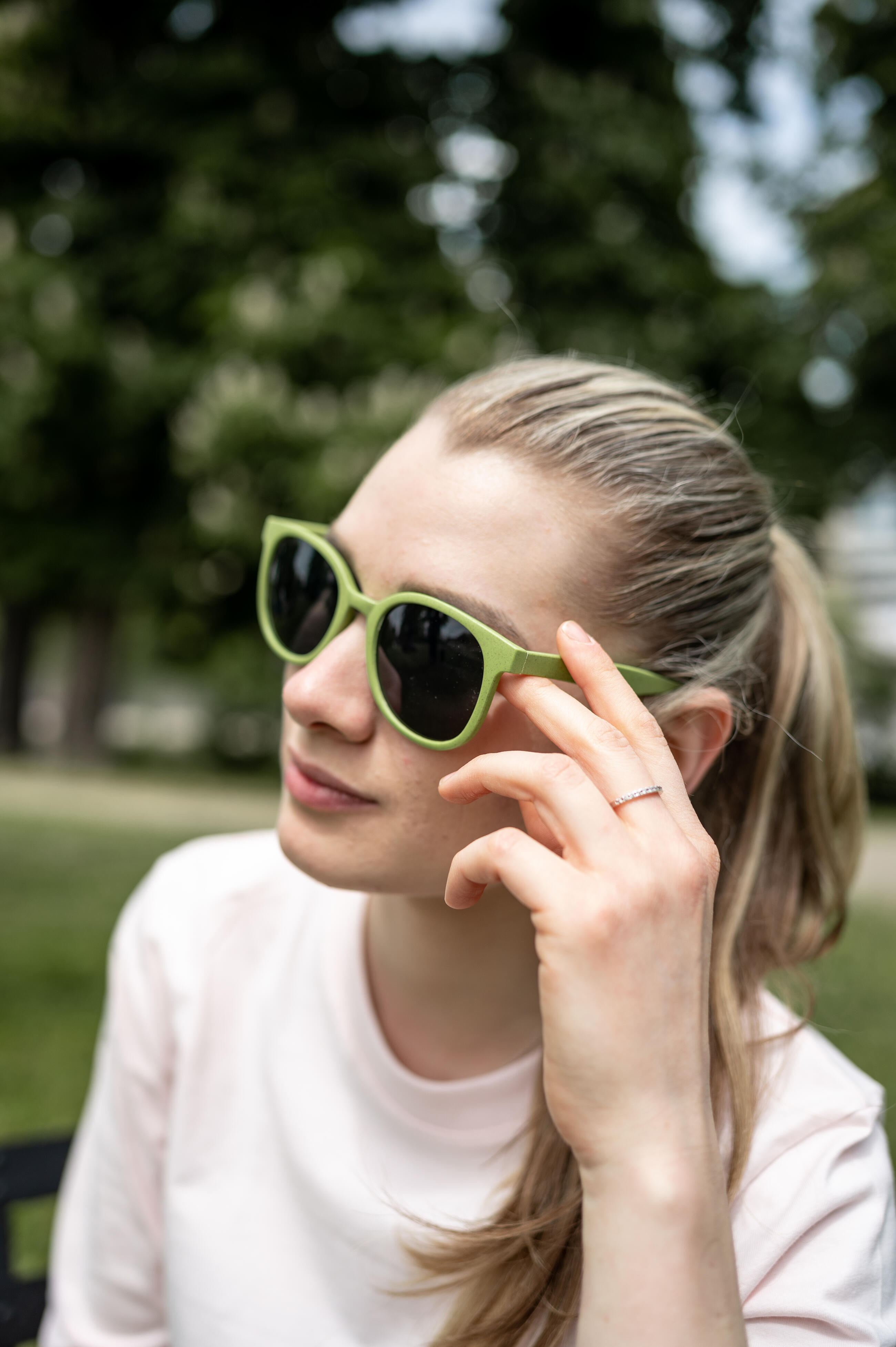 Brýle z pšeničné slámy