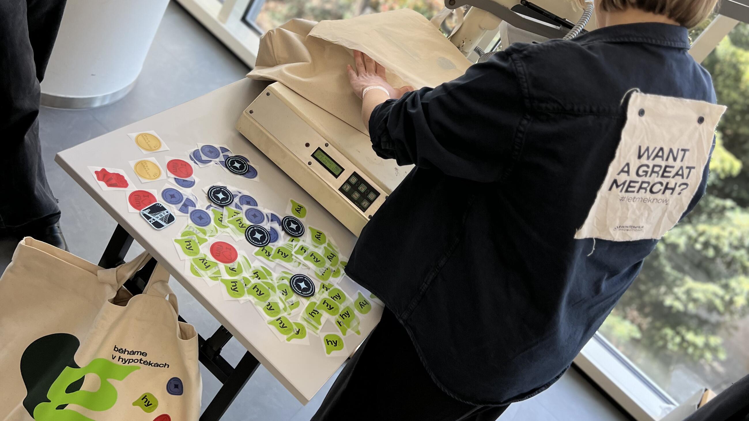 Custom branding na akcí