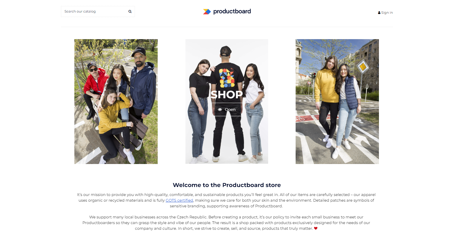 Jak tvoří Productboard firemní kulturu díky mezinárodnímu swag programu