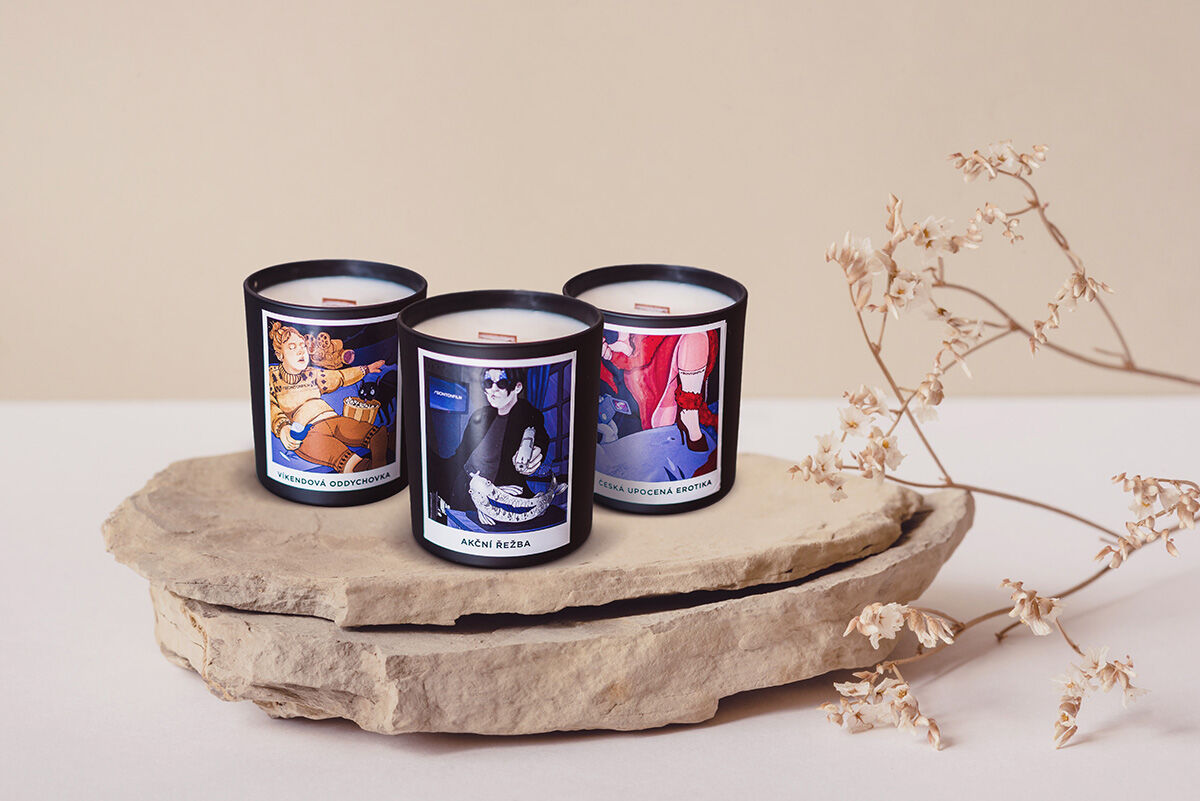 Svíčka s vlastním designem