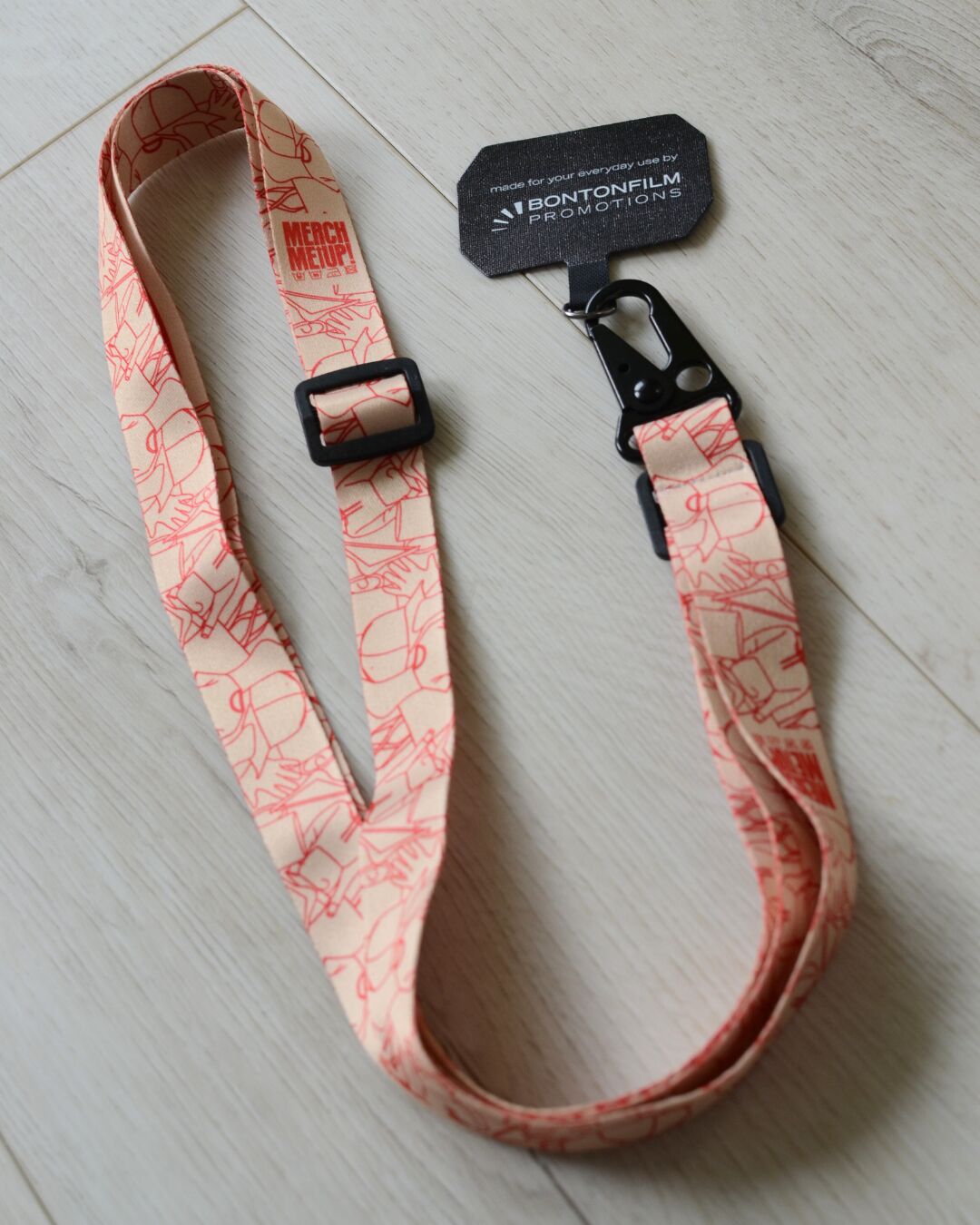 Cross body lanyard