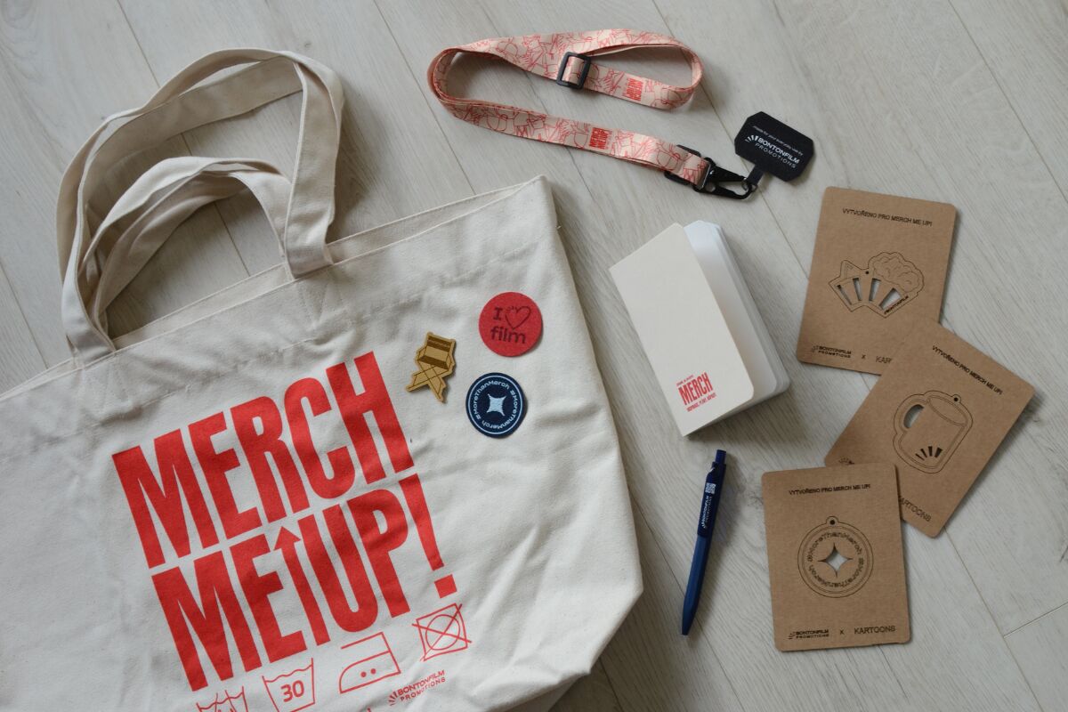 Rozdávačky pro Merch Me Up!