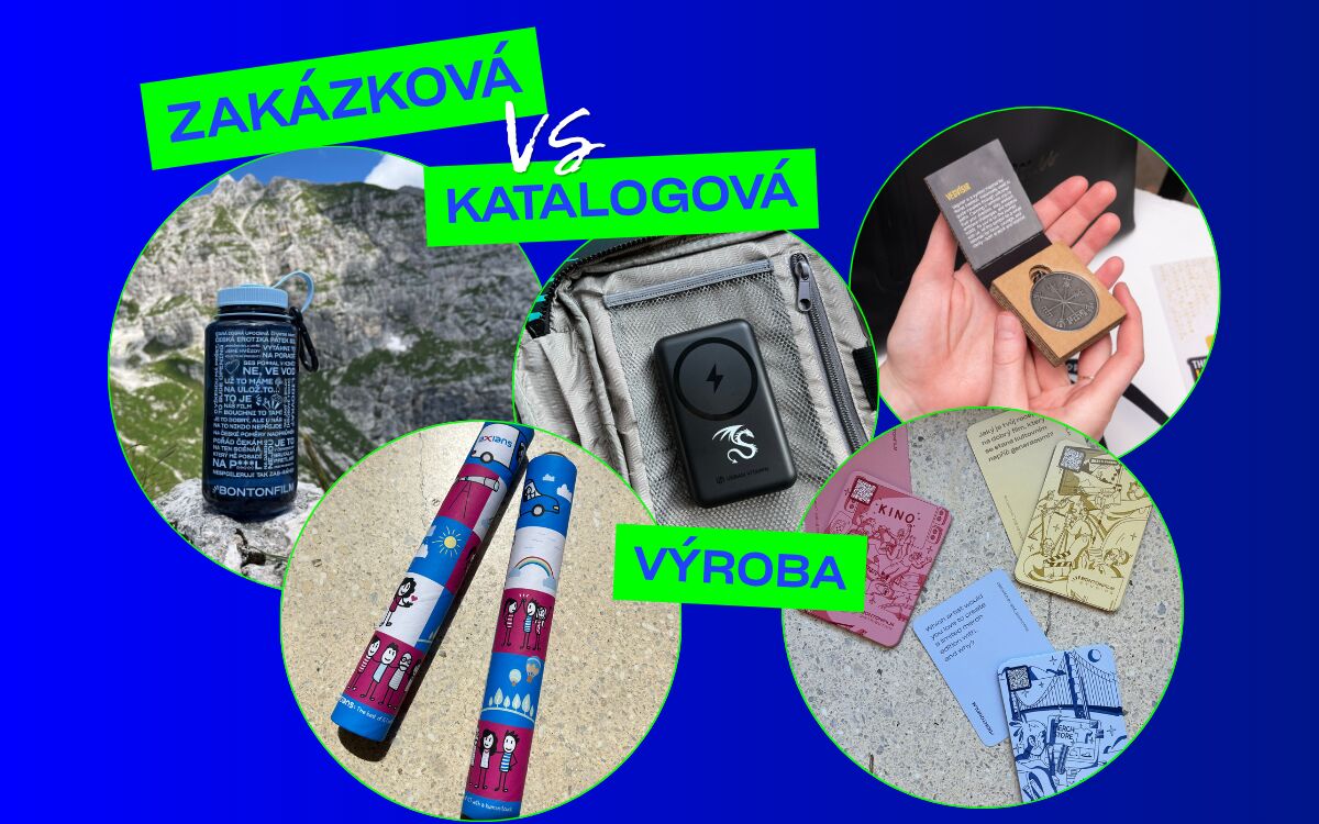 Zakázková nebo katalogová výroba merche? Výhody, nevýhody a praktické tipy