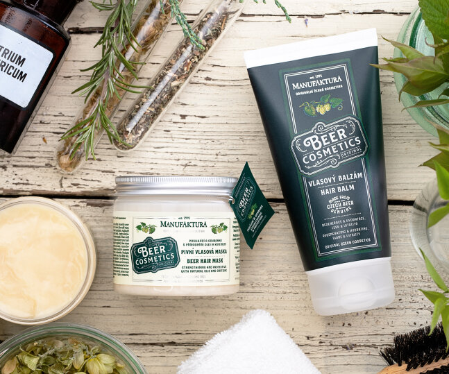 pivní kosmetika