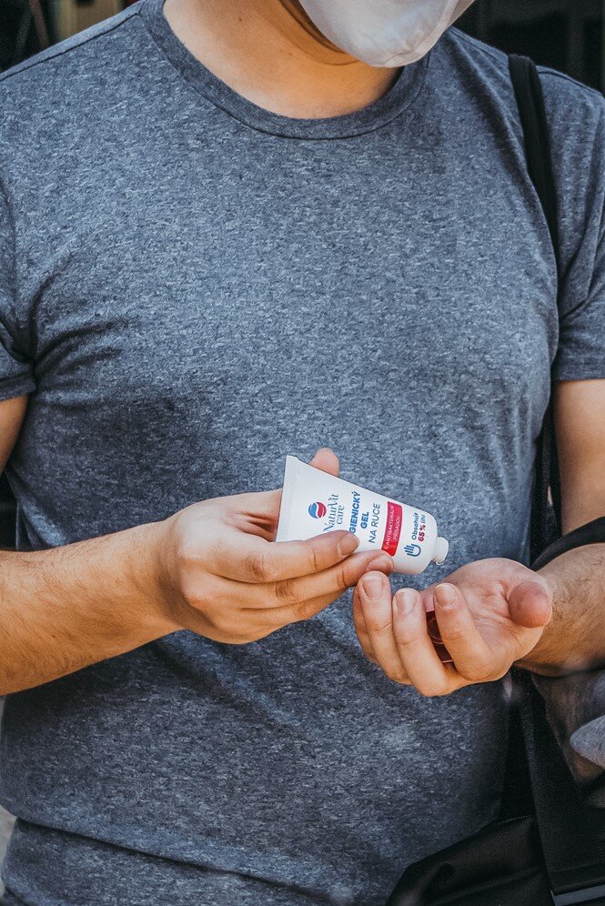 Antibakteriální gel