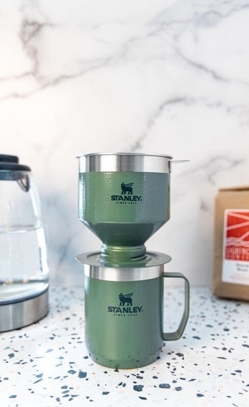 Outdoorová sada na přípravu kávy