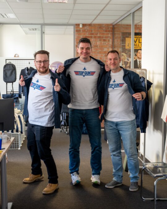 Naše Top Gun Brand stylisté