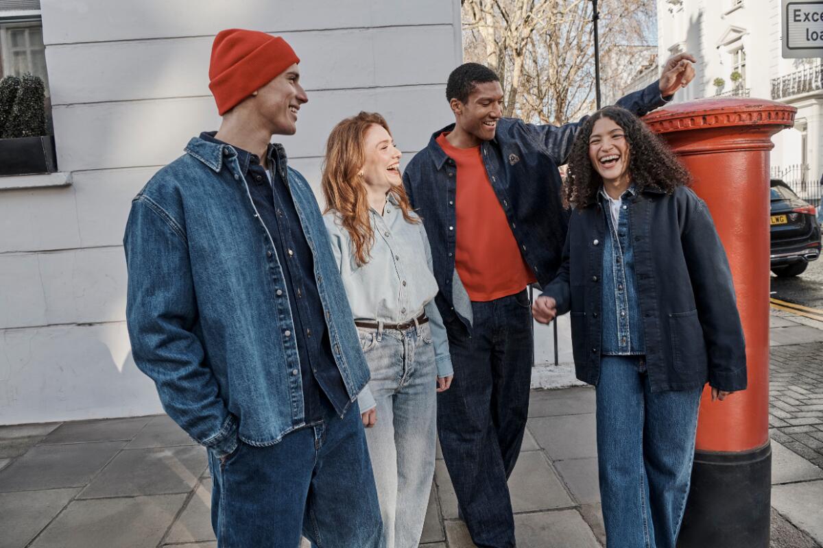 Firemní textil z prémiového denimu